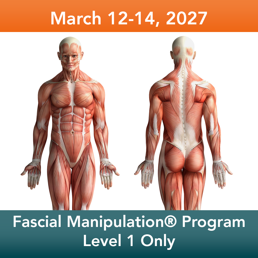 Fascial Manipulation® Level 1 – March 12-14, 2027